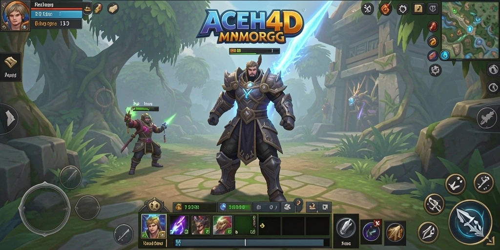 Tampilan gameplay ACEH4D yang menakjubkan dan mendebarkan di dunia MMORPG.