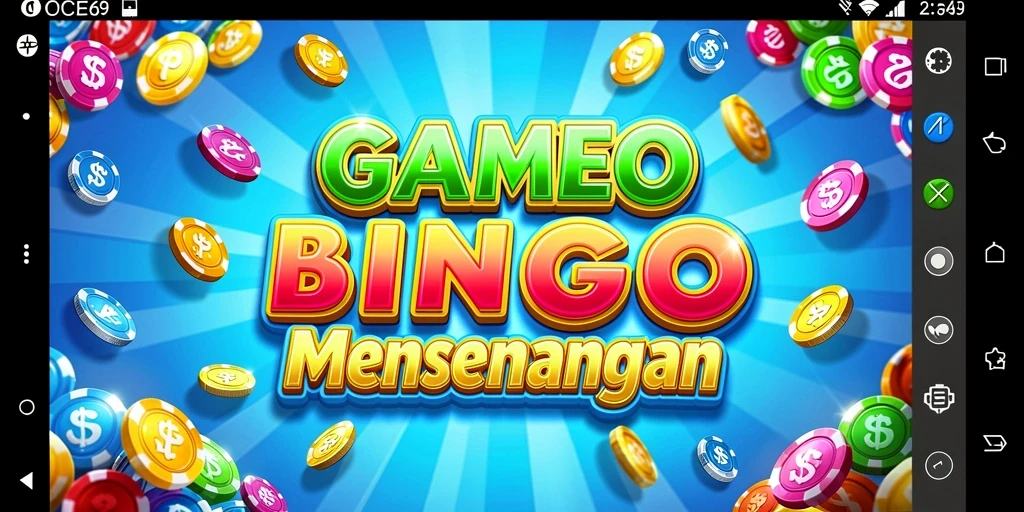 Tampilan gameplay OCE69 yang menarik dengan suasana Bingo.