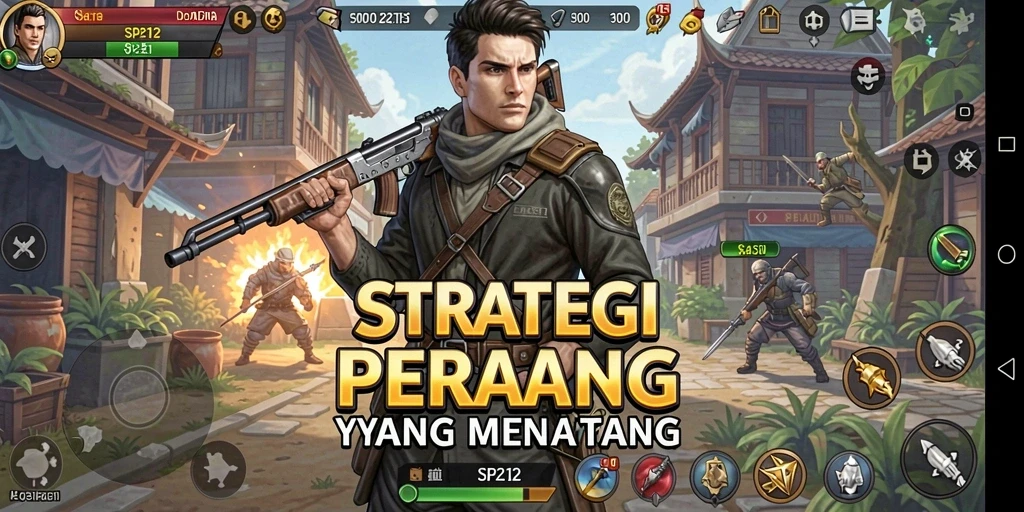Tampilan gameplay SP212 yang mengasyikkan dan penuh aksi.