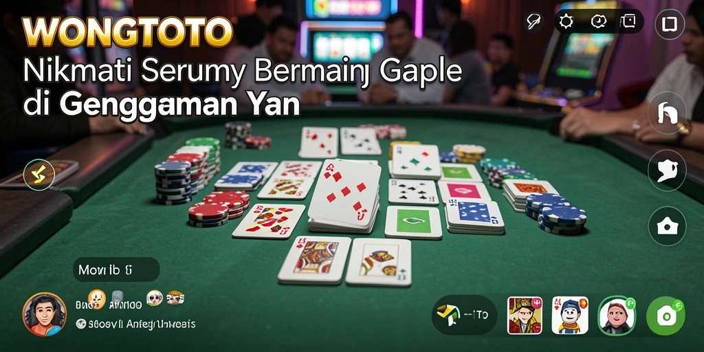 Tampilan gameplay seru dan interaktif dari WONGTOTO.